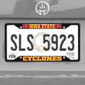 Iowa State Cyclones License Plate Frame - Black | Fanmats | 31255