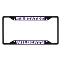 Kansas State Wildcats License Plate Frame - Black | Fanmats | 31257