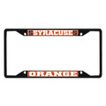 Syracuse Orange License Plate Frame - Black | Fanmats | 31282