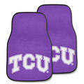 TCU Horned Frogs 2 Piece Carpet Car Mat Set | Fanmats | 5322