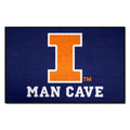 Illinois Fighting Illini Man Cave Starter | Fanmats | 14640