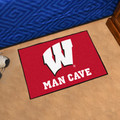 Wisconsin Badgers Man Cave Starter | Fanmats | 14708