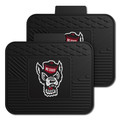 NC State Wolfpack Utility Car Mat Set of Two | Fanmats | 12264