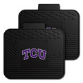 TCU Horned Frogs Utility Car Mat Set of Two | Fanmats | 13228