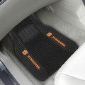 Syracuse Orange 2 Piece Deluxe Car Mat Set | Fanmats | 14725