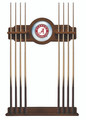 Alabama Crimson Tide Solid Wood Cue Rack -Script A | Holland Bar Stool Co. | CueChrdAL-A