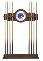 Boise State Broncos Solid Wood Cue Rack | Holland Bar Stool Co. | CueChrdBoiseS