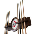 Ohio State Buckeyes Solid Wood Cue Rack | Holland Bar Stool Co. | CueChrdOhioSt