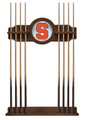Syracuse Orange Solid Wood Cue Rack | Holland Bar Stool Co. | CueChrdSyrcse