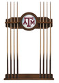 Texas A&M Aggies Solid Wood Cue Rack | Holland Bar Stool Co. | CueChrdTexA-M