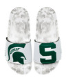 Michigan State Spartans Slydr Slide Sandals | Hype Co. |HCPRO.WHT.MSU