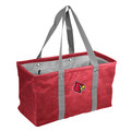 Louisville Cardinals Crosshatch Picnic Caddy | Logo Brands | 161-765-CR1