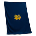 Notre Dame Fighting Irish Sweatshirt Blanket | Logo Brands |190-74