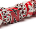 Nebraska Huskers Charm Bracelet | Stone Armory | NB-SK109