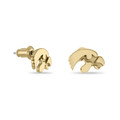 Iowa Hawkeyes Gold Plated Mascot Stud Earrings | Stone Armory | IA307-G