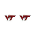 Virginia Tech Hokies Maroon Stud Earrings | Stone Armory | VAT302