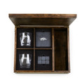Arkansas Razorbacks Whiskey Box Gift Set | Picnic Time | 605-10-509-033-0