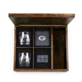 Georgia Bulldogs Whiskey Box Gift Set | Picnic Time | 605-10-509-183-0