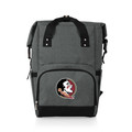 FSU Seminoles On The Go Roll-Top Cooler Backpack | Picnic Time | 616-00-105-176-0