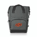 Oklahoma State Cowboys On The Go Roll-Top Cooler Backpack | Picnic Time | 616-00-105-466-0