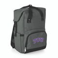 TCU Horned Frogs On The Go Roll-Top Cooler Backpack | Picnic Time | 616-00-105-846-0