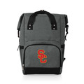 USC Trojans On The Go Roll-Top Cooler Backpack | Picnic Time | 616-00-105-096-0