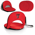 Texas Tech Red Raiders Portable Reclining Seat | Picnic Time | 626-00-100-574-0