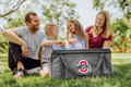 Ohio State Buckeyes 64 Can Collapsible Cooler | Picnic Time | 716-00-105-444-0