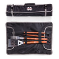 Mississippi State Bulldogs 3-Piece BBQ Tote & Grill Set | Picnic Time | 749-03-175-384-0