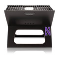 Northwestern Wildcats Portable Charcoal BBQ Grill | Picnic Time | 775-00-175-434-0