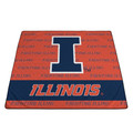 Illinois Fighting Illini Impresa Outdoor Blanket | Picnic Time | 819-01-999-216-0