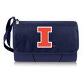 Illinois Fighting Illini Outdoor Picnic Blanket and Tote - Blue | Picnic Time | 820-00-138-214-0