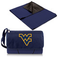 West Virginia Mountaineers Outdoor Picnic Blanket and Tote - Blue | Picnic Time | 820-00-138-834-0