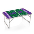 Northwestern Wildcats Mini Portable Folding Table | Picnic Time | 843-00-141-434-0