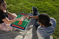 Syracuse Orange Mini Portable Folding Table | Picnic Time | 843-00-141-544-0
