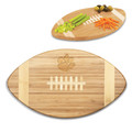 Clemson Tigers Logo Football Cutting Board & Serving Tray | Picnic Time | 896-00-505-106-0