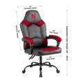 Nebraska Huskers Oversized Office Chair | Imperial | 135-3010