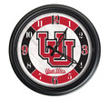 Utah Utes Indoor/Outdoor LED Wall Clock | Holland Bar Stool Co. | ODClk14BK-08UtahUn