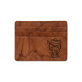 NC State Wolfpack Embossed Leather Credit Cart Wallet | Rico Industries | SCC130202