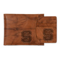 NC State Wolfpack Genuine Leather Slider Wallet  | Rico Industries | SSL130201