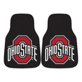 Ohio State Buckeyes 2 Piece Carpet Car Mat Set