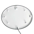 Mississippi Rebels: On the 50 - Oval Slimline Lighted Wall Sign | The Fan-Brand | NCMISS-140-22