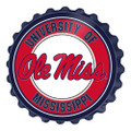 Mississippi Rebels: Bottle Cap Wall Sign | The Fan-Brand | NCMISS-210-01