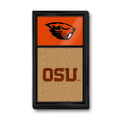 Oregon State Beavers: Dual Logo - Cork Note Board | The Fan-Brand | NCORST-640-02