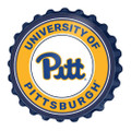 Pittsburgh Panthers: Bottle Cap Wall Sign - Blue | The Fan-Brand | NCPITT-210-01A