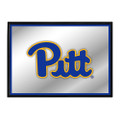 Pittsburgh Panthers: Framed Mirrored Wall Sign - Royal Edge | The Fan-Brand | NCPITT-265-01A