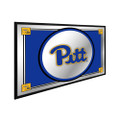 Pittsburgh Panthers: Team Spirit - Framed Mirrored Wall Sign - Royal | The Fan-Brand | NCPITT-265-02B