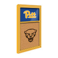 Pittsburgh Panthers: Panther - Cork Noteboard | The Fan-Brand | NCPITT-640-02