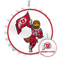 Utah Utes: Bottle Cap Dangler | The Fan-Brand | NCUTAH-220-01