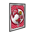 Utah Utes: Team Spirit, Mascot - Framed Mirrored Wall Sign | The Fan-Brand | NCUTAH-275-02